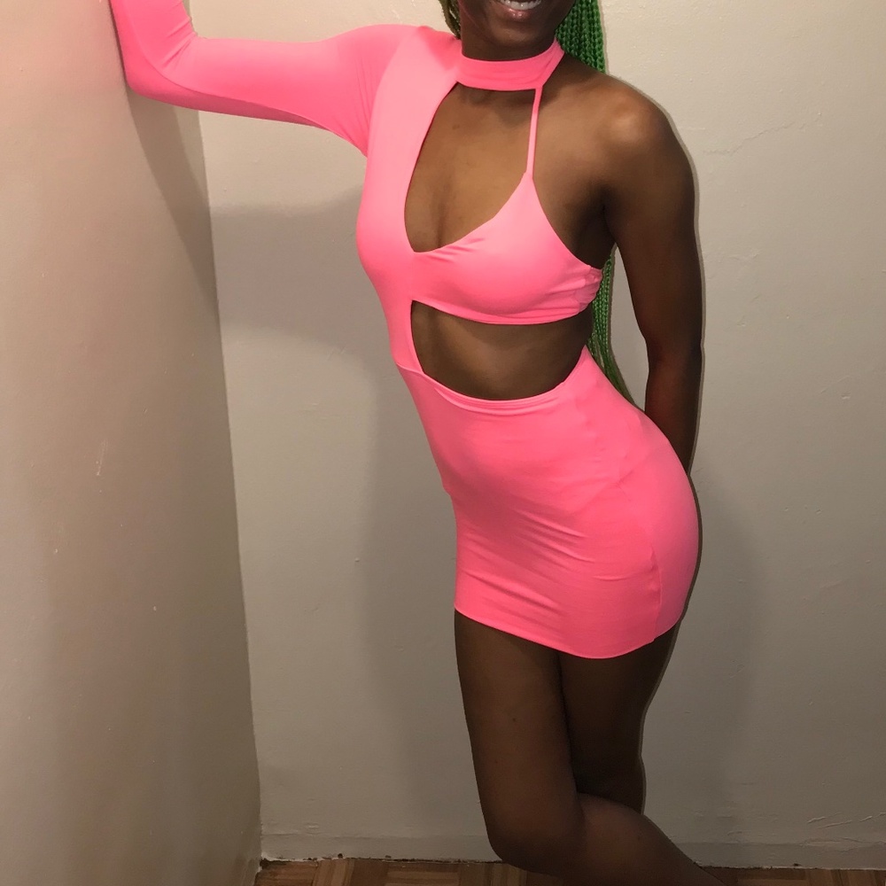 Neon Pink Dress
